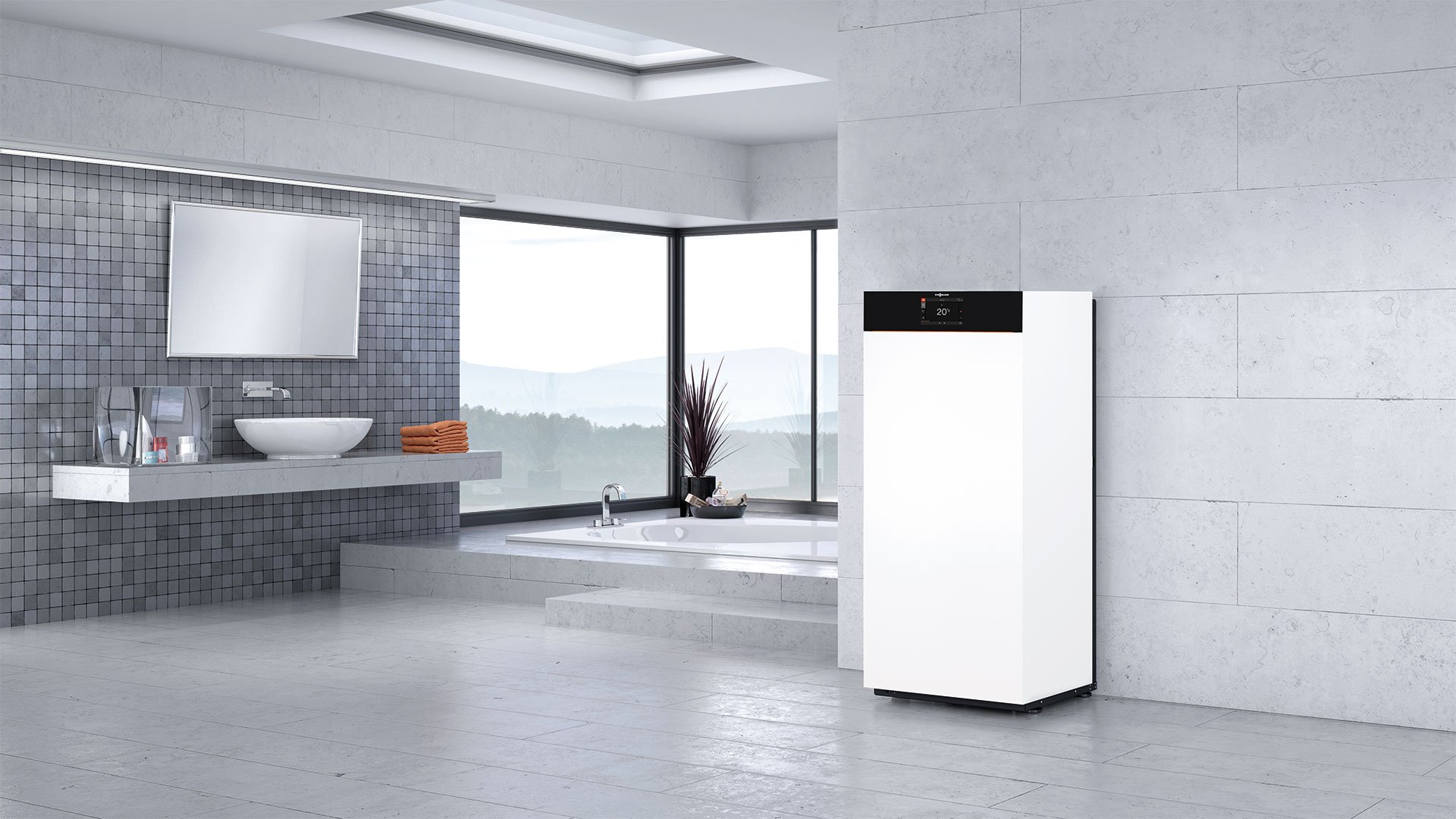 Heizung-Viessmann-im-Badezimmer