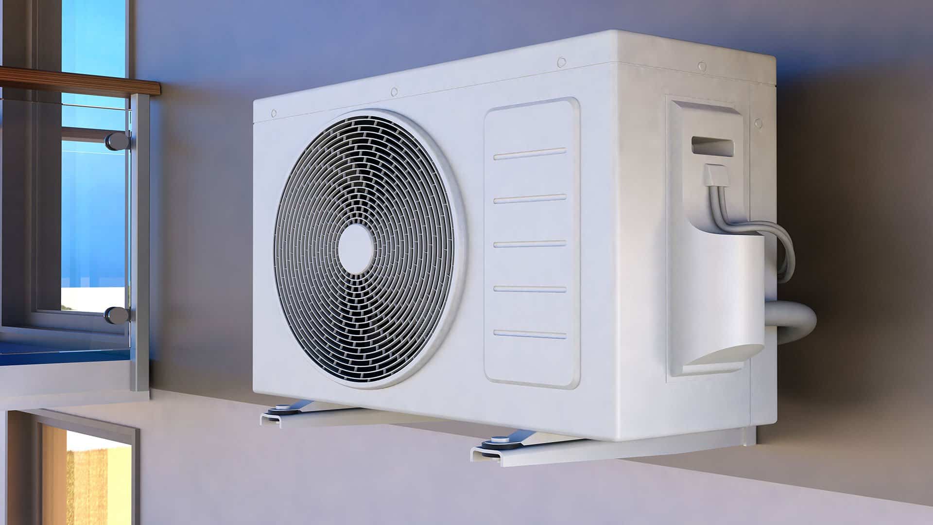 klimaanlage-an-einer-wand